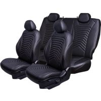 Чехлы Премиум Экокожа Байрон Президент|Жук на Renault Fluence 2009-2017 г.в.