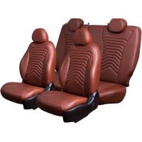 Чехлы Премиум Экокожа Байрон Президент|Жук на Renault Fluence 2009-2017 г.в.