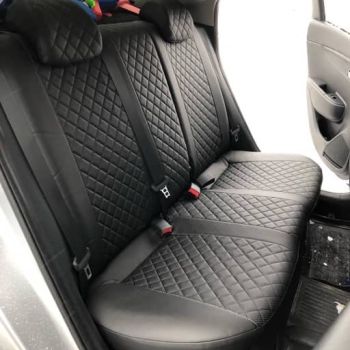 Авточехлы Автопилот Чёрный Ромб