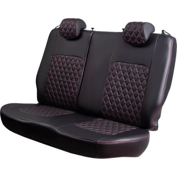 Чехлы Экокожа Турин Ромб на Renault Dokker 40/60 (2012+)